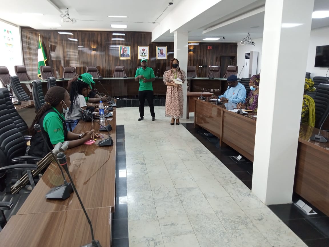 Photo: CARE-Nigeria visits INEC, advocates for early voting, transportation logistics for PWDs