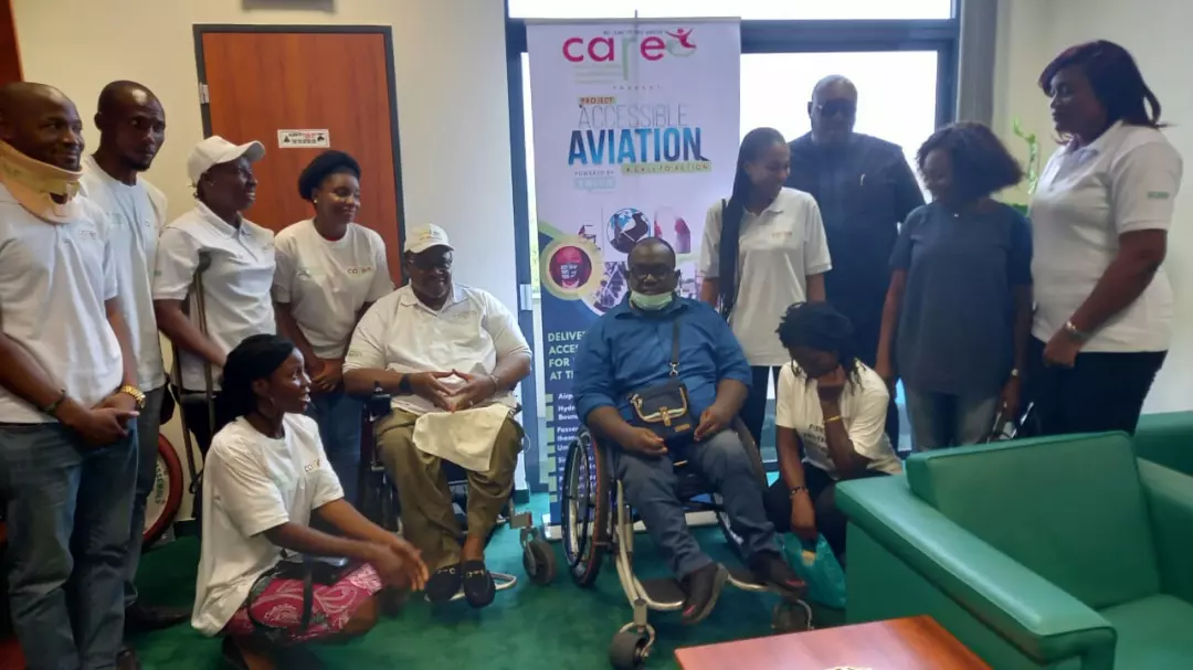 CARE Nigeria Advocacy Visits for Accessible Aviation